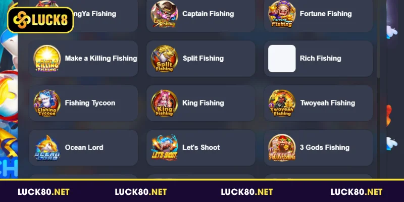 TP Bắn Cá Luck8 - Khám Phá Đại Dương, Săn Boss Giá Trị 4 3 tựa game không thể bỏ qua tại sảnh TP bắn cá