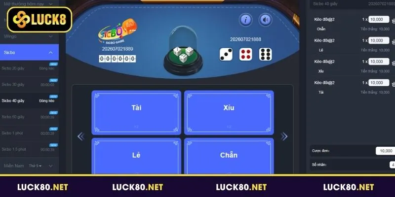 Các hình thức dự đoán tại Xổ số Luck8