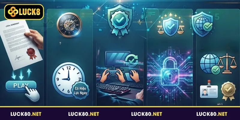 Nội dung bổ sung cần thiết trong điều khoản điều kiện Luck8