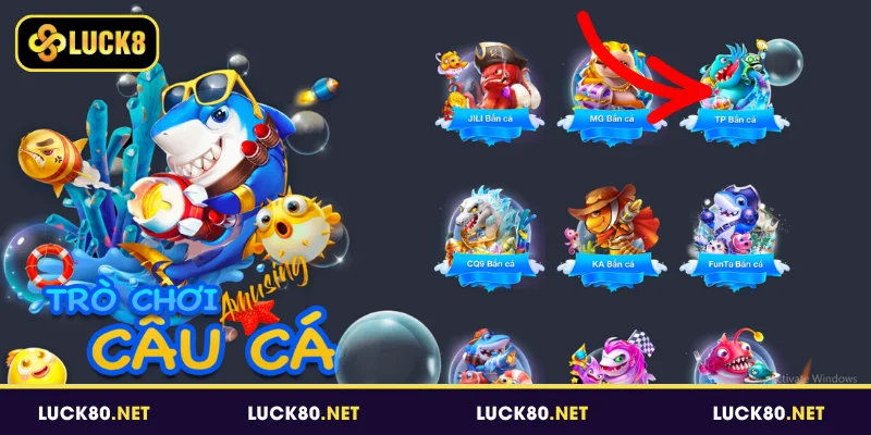 TP Bắn Cá Luck8 - Khám Phá Đại Dương, Săn Boss Giá Trị 2 Sơ lược về sảnh TP bắn cá
