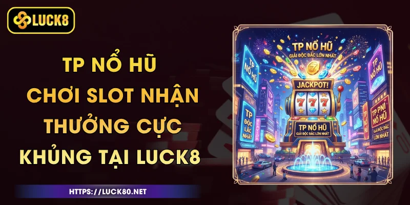 TP Nổ Hũ - Chơi Slot Nhận Thưởng Cực Khủng Tại Luck8 1 TP Nổ Hũ - Chơi Slot Nhận Thưởng Cực Khủng Tại Luck8