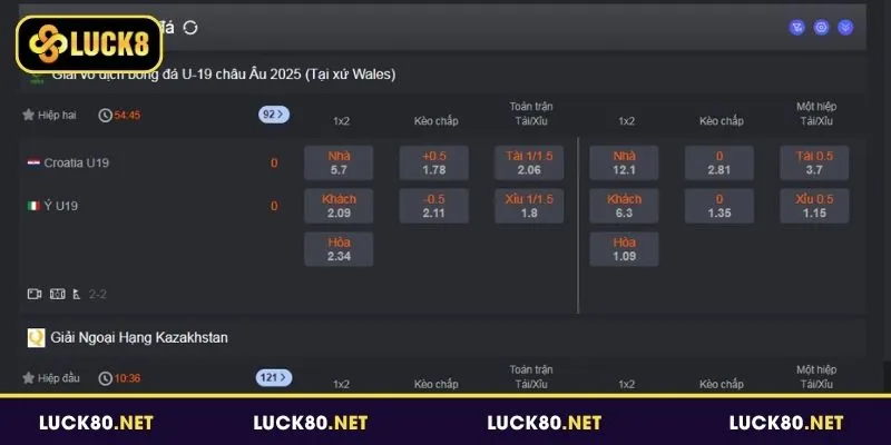 Ưu điểm nổi bật của chuyên mục thể thao Luck8