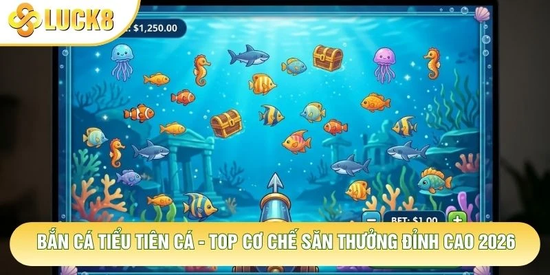 Bắn Cá Tiểu Tiên Cá - Top Cơ Chế Săn Thưởng Đỉnh Cao 2026 1 Bắn Cá Tiểu Tiên Cá - Top Cơ Chế Săn Thưởng Đỉnh Cao 2026