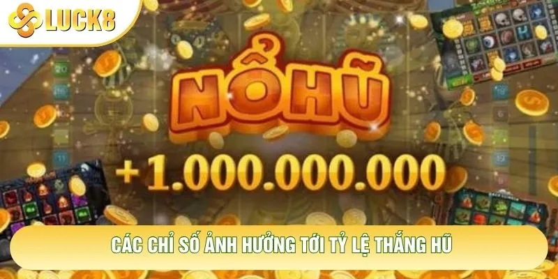 Các chỉ số ảnh hưởng tới tỷ lệ thắng hũ Các chỉ số ảnh hưởng tới tỷ lệ thắng hũ