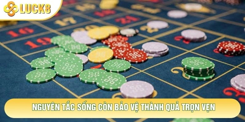 Nguyên tắc sống còn bảo vệ thành quả trọn vẹn Nguyên tắc sống còn bảo vệ thành quả trọn vẹn