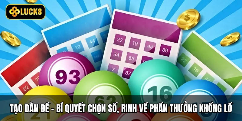 Tạo Dàn Đề - Bí Quyết Chọn Số, Rinh Về Phần Thưởng Khổng Lồ